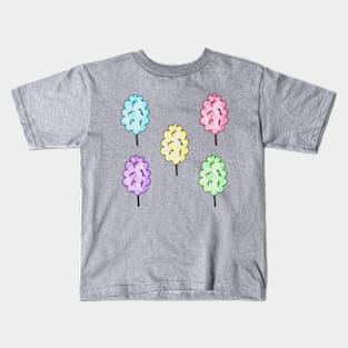 Colorful Cotton Candy Kids T-Shirt